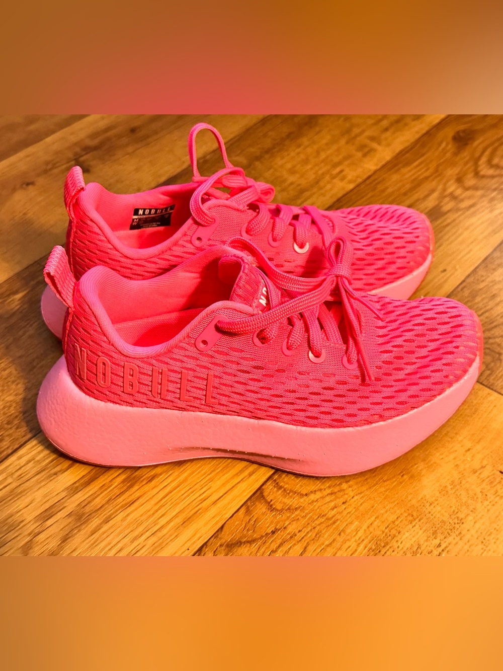 NOBULL Hot Pink Mesh Sneaker
